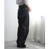 リジットデニムカーブパンツ | VENCE share style【WOMEN】 | 詳細画像13 