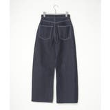 リジットデニムカーブパンツ | VENCE share style【WOMEN】 | 詳細画像2 