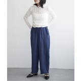 リネンライクツイルバレルパンツ | VENCE share style【WOMEN】 | 詳細画像3