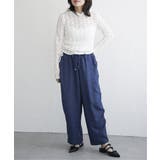 リネンライクツイルバレルパンツ | VENCE share style【WOMEN】 | 詳細画像4