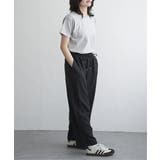 リネンライクツイルバレルパンツ | VENCE share style【WOMEN】 | 詳細画像12