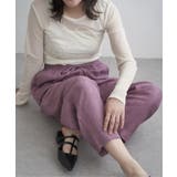 リネンライクツイルバレルパンツ | VENCE share style【WOMEN】 | 詳細画像24