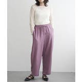リネンライクツイルバレルパンツ | VENCE share style【WOMEN】 | 詳細画像25