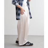 サテンタックワイドパンツ | VENCE share style【WOMEN】 | 詳細画像12