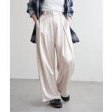 サテンタックワイドパンツ | VENCE share style【WOMEN】 | 詳細画像14