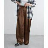 サテンタックワイドパンツ | VENCE share style【WOMEN】 | 詳細画像15