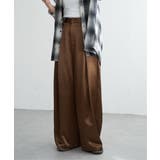 サテンタックワイドパンツ | VENCE share style【WOMEN】 | 詳細画像18