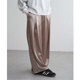 サテンタックワイドパンツ | VENCE share style【WOMEN】 | 詳細画像3