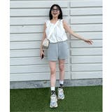 モクグレー | 【VENCE by ぷーさん】ダンボール ショートパンツ	 | VENCE share style【WOMEN】