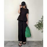 ブラック | 【VENCE by yuki 】バルーンキャミサロペット | VENCE share style【WOMEN】