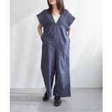 デニムシャーリングオールインワン | VENCE share style【WOMEN】 | 詳細画像2