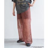 ブラウン | レースイージーパンツ | VENCE share style【WOMEN】