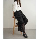 【VENCE by yuki 】刺繍レースワイドパンツ | VENCE share style【WOMEN】 | 詳細画像9 