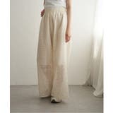 【VENCE by yuki 】刺繍レースワイドパンツ | VENCE share style【WOMEN】 | 詳細画像19 