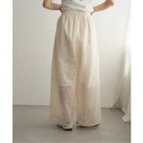 【VENCE by yuki 】刺繍レースワイドパンツ | VENCE share style【WOMEN】 | 詳細画像21 