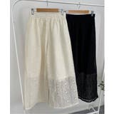 【VENCE by yuki 】刺繍レースワイドパンツ | VENCE share style【WOMEN】 | 詳細画像22 