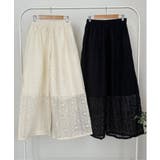 【VENCE by yuki 】刺繍レースワイドパンツ | VENCE share style【WOMEN】 | 詳細画像23 