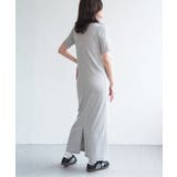 リブカットソーレイヤード風ワンピース | VENCE share style【WOMEN】 | 詳細画像13