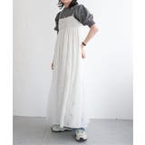 フリンジジャガードキャミワンピース | VENCE share style【WOMEN】 | 詳細画像10