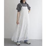 フリンジジャガードキャミワンピース | VENCE share style【WOMEN】 | 詳細画像3