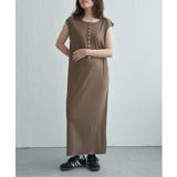 テレコヘンリーネックワンピース | VENCE share style【WOMEN】 | 詳細画像11