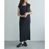 テレコヘンリーネックワンピース | VENCE share style【WOMEN】 | 詳細画像2