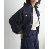 リジットデニムショートジャケット | VENCE share style【WOMEN】 | 詳細画像12