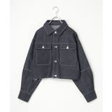 リジットデニムショートジャケット | VENCE share style【WOMEN】 | 詳細画像21 