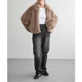 シャギーファーショートコート | VENCE share style【WOMEN】 | 詳細画像13