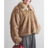 シャギーファーショートコート | VENCE share style【WOMEN】 | 詳細画像19