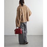 シャギーファーショートコート | VENCE share style【WOMEN】 | 詳細画像28