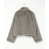 フェイクファーショートコート | VENCE share style【WOMEN】 | 詳細画像30 