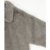 フェイクファーショートコート | VENCE share style【WOMEN】 | 詳細画像32 