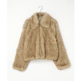 フェイクファーショートコート | VENCE share style【WOMEN】 | 詳細画像40 