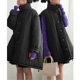 袖取り外し縦キルト中綿コート | VENCE share style【WOMEN】 | 詳細画像1 