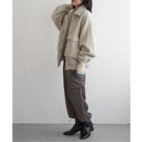 シャギーフライトジャケット | VENCE share style【WOMEN】 | 詳細画像11