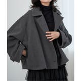 フェイクモッサスタンドショートジャケット/スタンドカラー/ロングスリーブ | VENCE share style【WOMEN】 | 詳細画像5