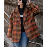 チェックミドル丈ジャケット | VENCE share style【WOMEN】 | 詳細画像18