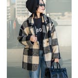 チェックミドル丈ジャケット | VENCE share style【WOMEN】 | 詳細画像22