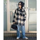 チェックミドル丈ジャケット | VENCE share style【WOMEN】 | 詳細画像25