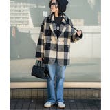 チェックミドル丈ジャケット | VENCE share style【WOMEN】 | 詳細画像26