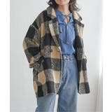 チェックミドル丈ジャケット | VENCE share style【WOMEN】 | 詳細画像28