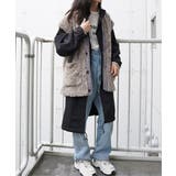 ボアベスト付き4WAYモッズコート | VENCE share style【WOMEN】 | 詳細画像11 