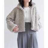 プードルファースタンドジャケット/スタンドカラー/ショートジャケット | VENCE share style【WOMEN】 | 詳細画像14