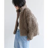プードルファースタンドジャケット/スタンドカラー/ショートジャケット | VENCE share style【WOMEN】 | 詳細画像24