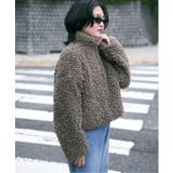 プードルファースタンドジャケット/スタンドカラー/ショートジャケット | VENCE share style【WOMEN】 | 詳細画像28