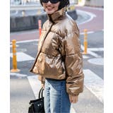 メタリック中綿ショートジャケット | VENCE share style【WOMEN】 | 詳細画像12