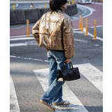 メタリック中綿ショートジャケット | VENCE share style【WOMEN】 | 詳細画像14
