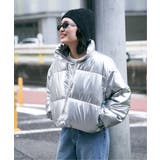 メタリック中綿ショートジャケット | VENCE share style【WOMEN】 | 詳細画像2