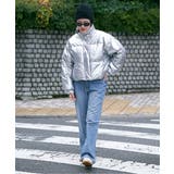 メタリック中綿ショートジャケット | VENCE share style【WOMEN】 | 詳細画像6